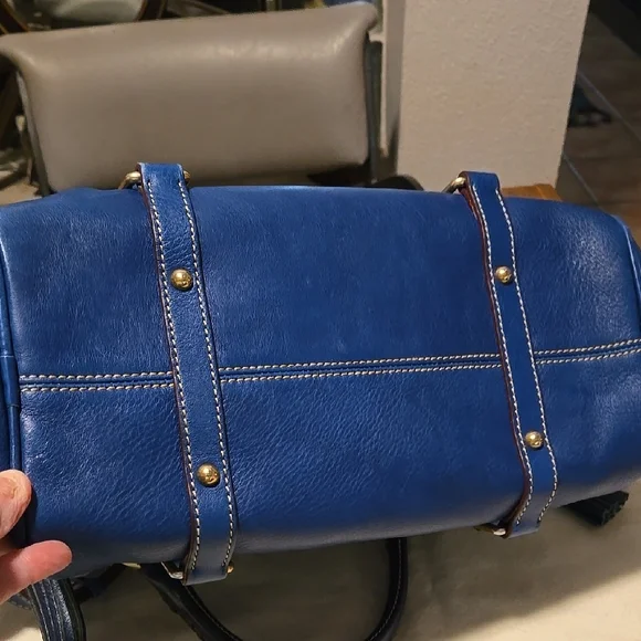 Dooney & Bourke Florentine Leather Satchel - Picture 8 of 16